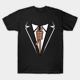 Tuxedo Hangman's Knot T-Shirt